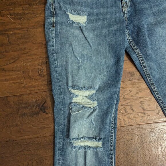 Silver Suki Jeans Ankle Slim Distressed 28 - Picture 5 of 12
